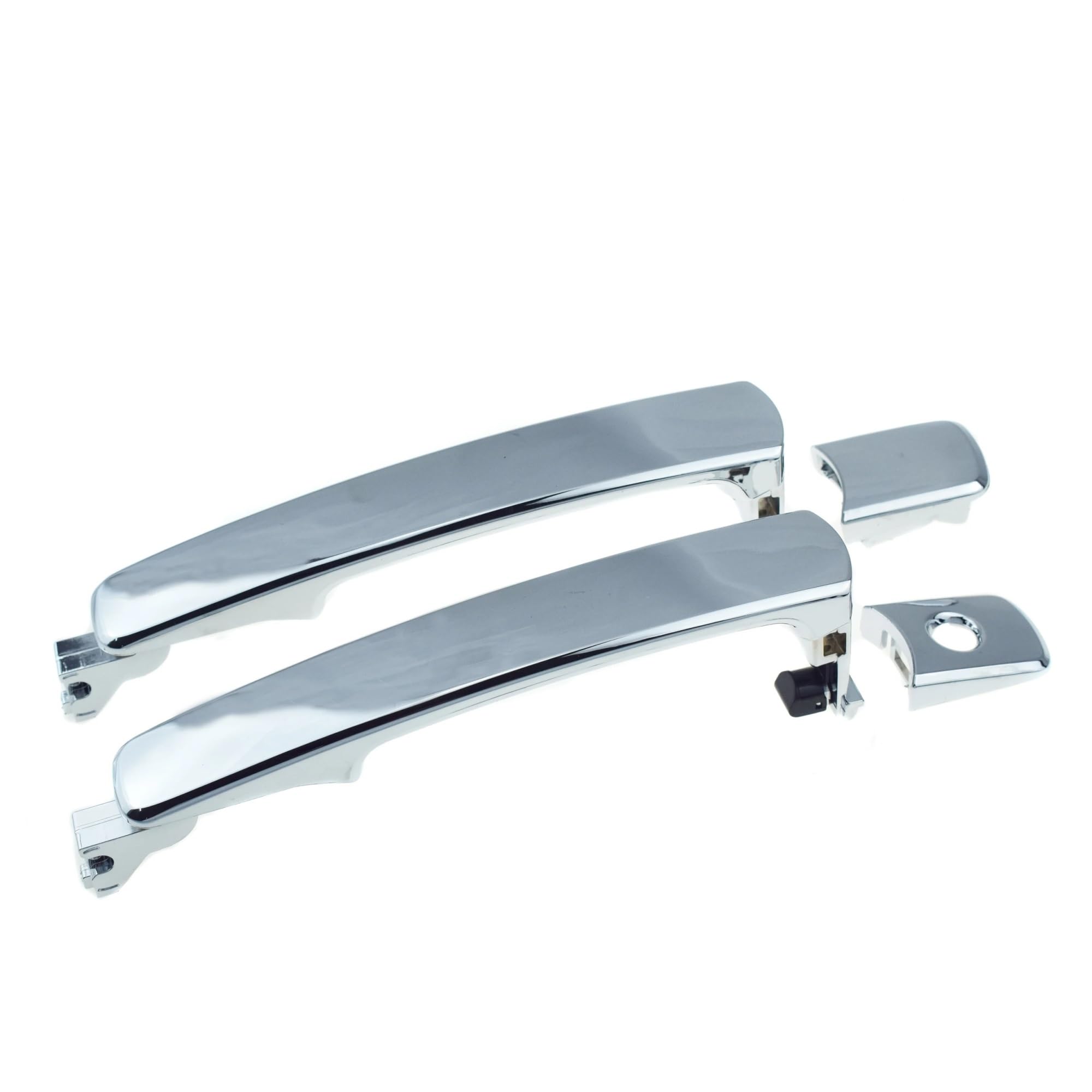 OUVECR for Nissan for FX35 FX45 G35 for Murano for Rogue Front Rear Right Left Exterior Outside Door Handle 80640-CA012 82646-CA000 Car Outer Door Handle(Front Pair)