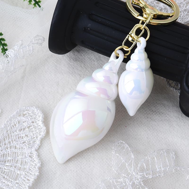YALLNASL Beach Bag Accessories for Women Girls Beach Keychains for Purse Tote Bag Seashell Charms for Handbag Backpack Shell - Image 6