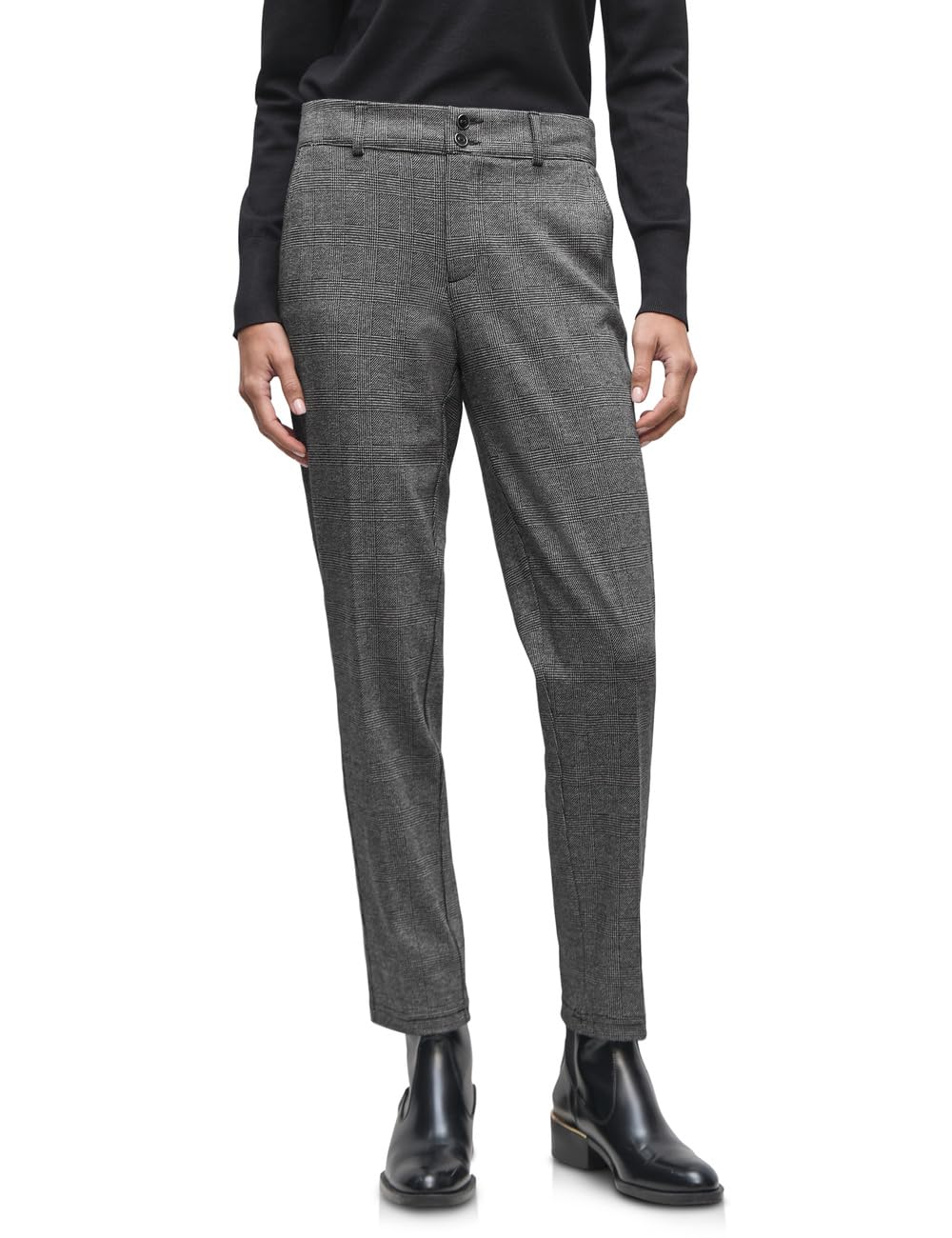 Street One Damen Casual Fit Jacquard Chino 3716796