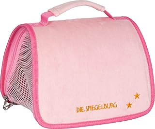 Die Spiegelburg Bolsa de viaje para juguetes de peluche, color rosa, Rosa., 25 cm