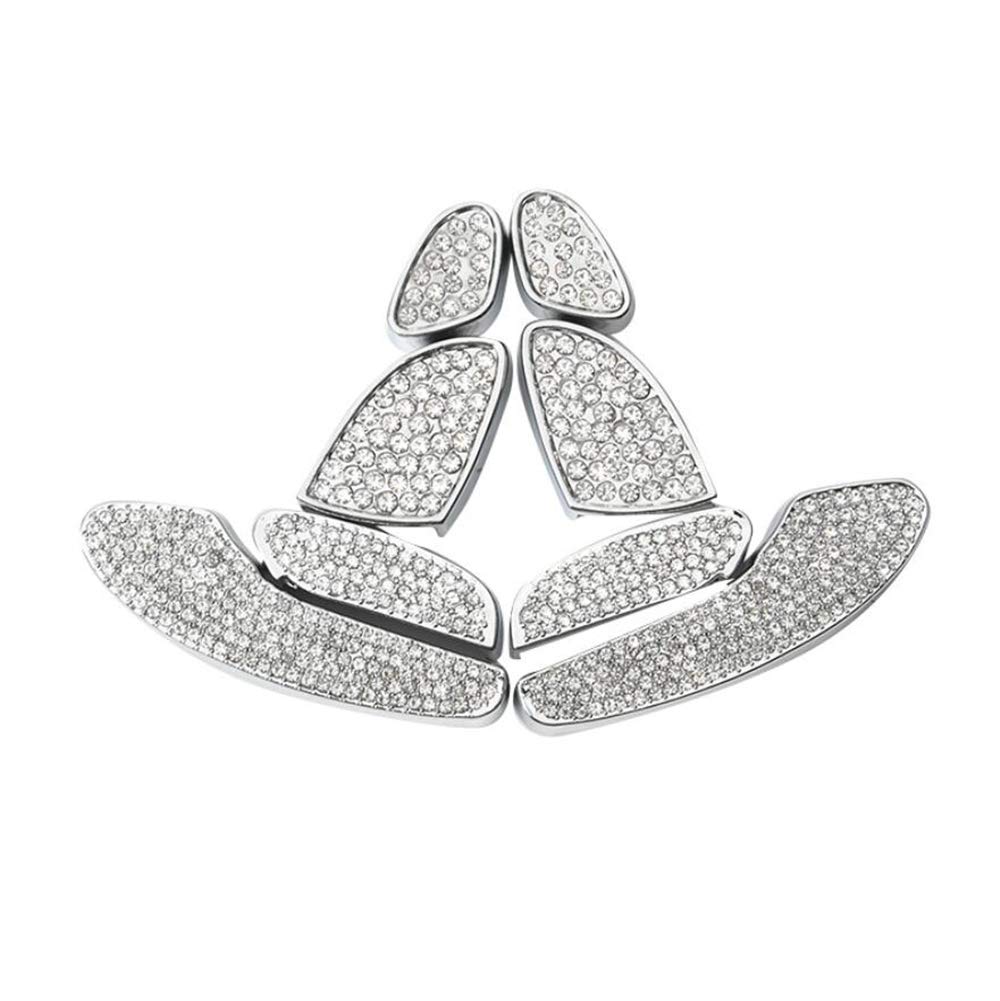 YUWATON Car Bling Interior Decals Accessories Seat Adjustment Button Bling Accessories for Mercedes Benz C300 Coupe W212 W213 E300 E400 CLS350 CLS450 8pcs/Set (for C300 Coupe E Class CLS 2016-2021)