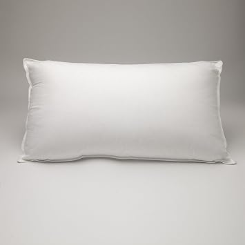 Finefeather White Goose Down, 550 Fill Power, Firm, 100% Cotton Fabric Queen