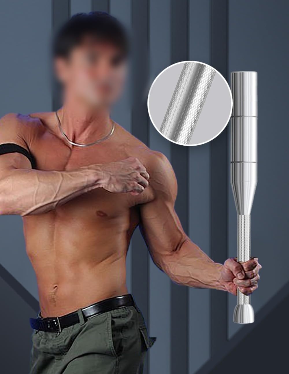 ペルシャミール 筋力強化バー 棍棒 トレーニング器具 クラブベル 筋トレ インディアンクラブ 肩甲骨エクササイズ ウェイト調整可能