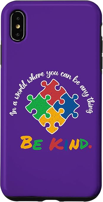Amazon Iphone Xs Max 自閉症啓発 優しさ 前向きなことわざ スマホケース 家電 カメラ オンライン通販