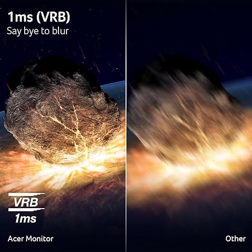 Miniatura 4 de Acer EI322QUR Pbmiippx 31.5" 1500R Curvo WQHD 2560 x 1440 Monitor para juegos  AMD FreeSync Premium Pro  Hasta 165Hz frecuencia de actualización