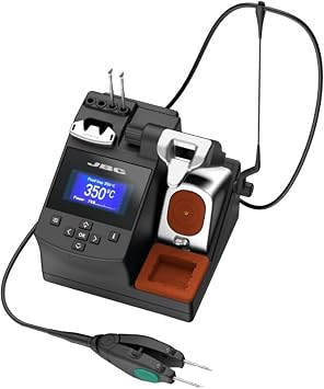 JBC CP-1QF Micro Tweezer Soldering Station,120V,Solder Tips NOT Included,Black,80W