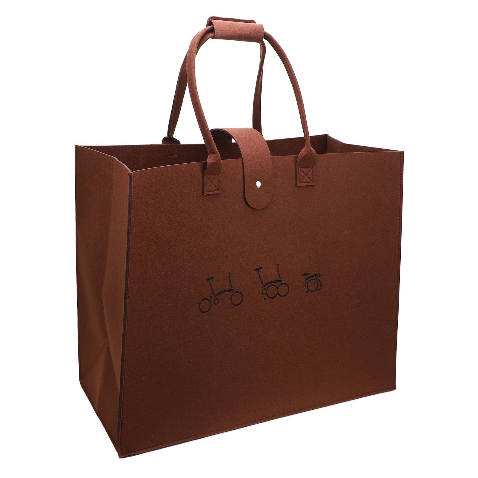 Cffuvros Folding Bike Bag for Travel, Airplane Approved Bike Transport Case, Lightweight Nonwoven Bike Travel Bag for 16 20 Inch Bikes, Portable Cycling Storage Box for Air Travel