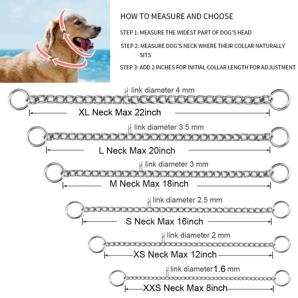Dog Choker Collar Medium - Image 3