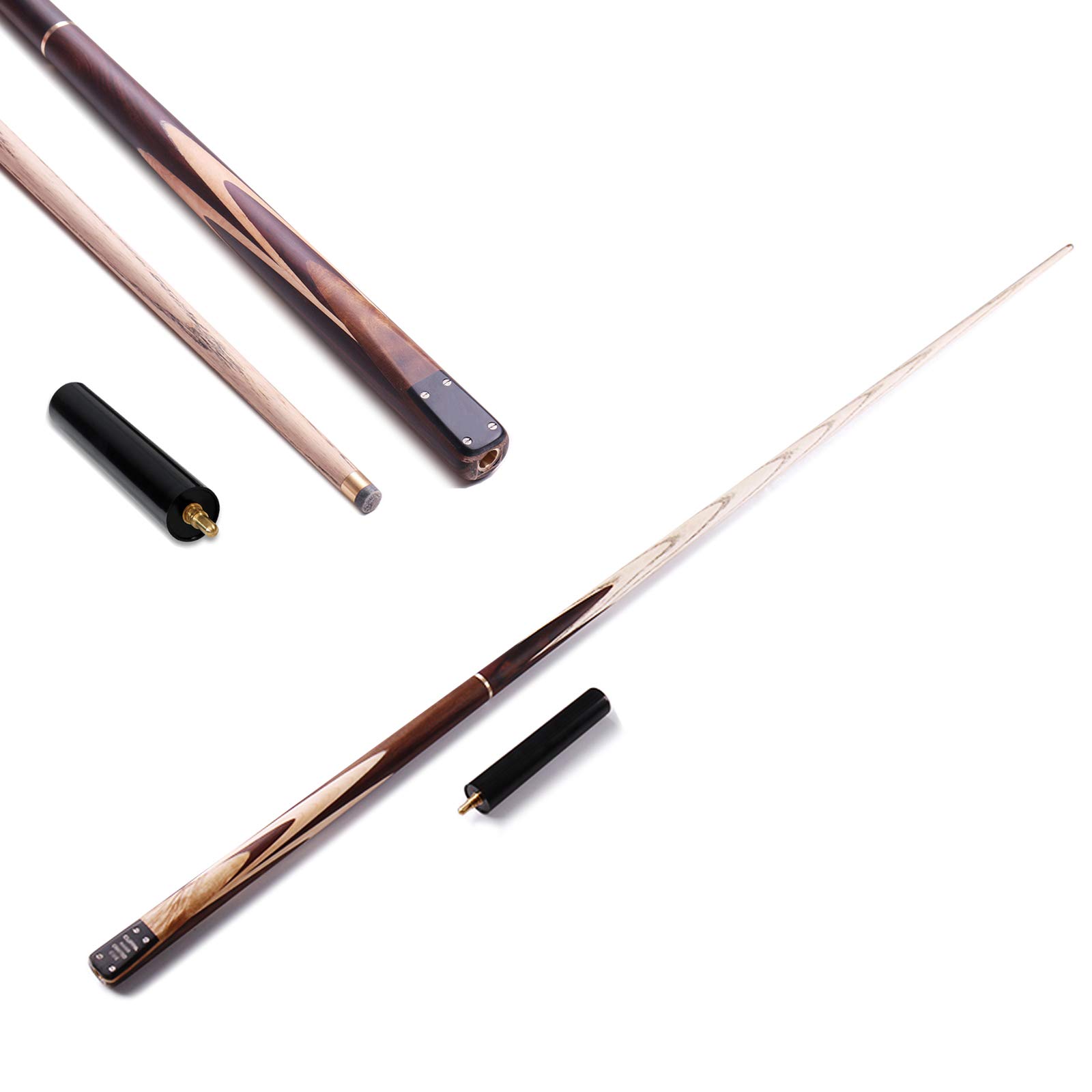 1Pcs Snooker Pool Cue - Balls Billiard Set - 3/4 Billiards Stick 145cm/57 Inches - Pool Sticks For Adults, With Extension Accessories, Nice Balance And Weight