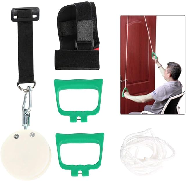 Yinhing Shoulder Pulley System Exercises for Rotator Cuff Arm Rehabilitation Exercise System Shoulder Flexibility Stretching Range of Motion