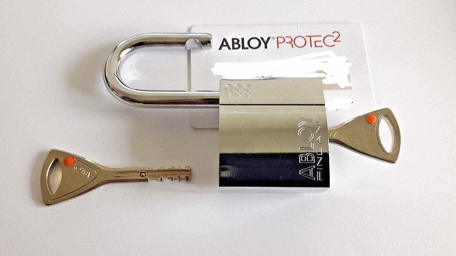 Abloy Protec2 PL Cadenas Haute Sécurité En Laiton à Anse 330/25 Mm