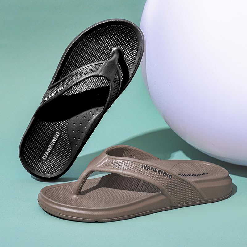 Flip Flops for Men Arch Support Thong Platform Beach Sandals Summer Outdoor Walking Casual Pool Slides Water Shoes3