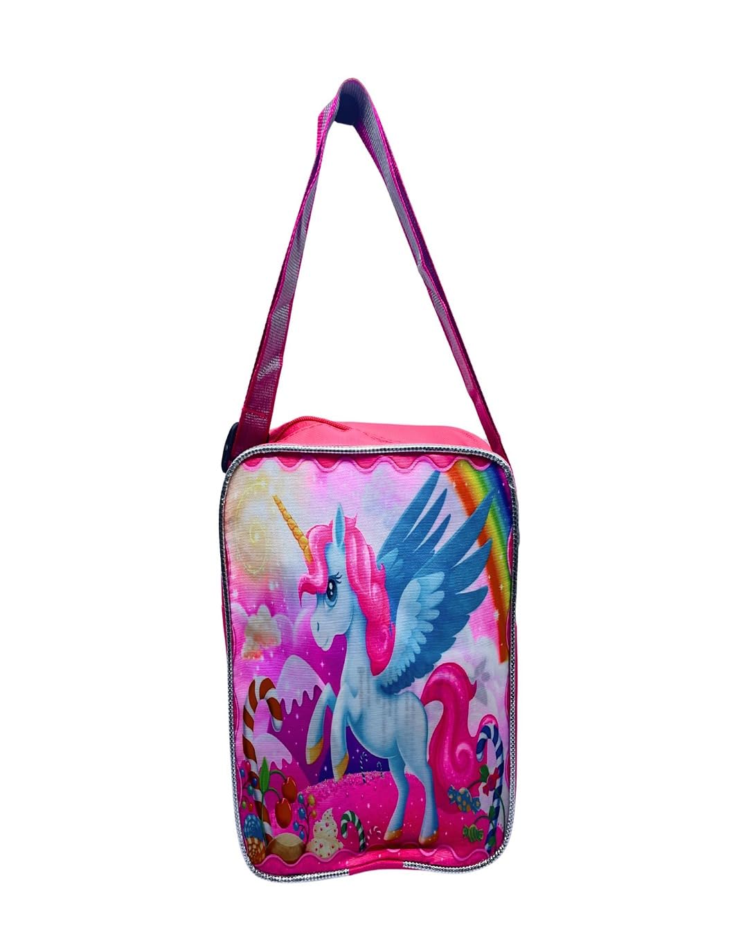 Fash-N-Vibe Waterproof Side Sling Bag For Kids | Sling bag cartoon theme | Tuition Handbag | Diaper Bag | Swimming Bag- Multipurpose Sling Bag, Lunch Box Tiffen Handbag-image-30