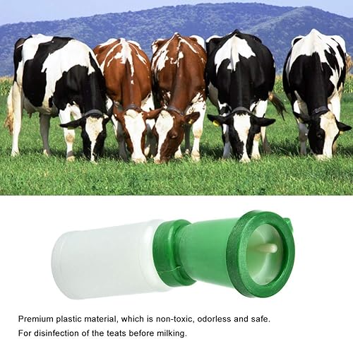 Miniatura 2 de plplaaoo Taza de leche de cabra sin reflujo, taza de inmersión para pezones, 1 taza de inmersión de tetina de cabra, desinfección de limpieza de