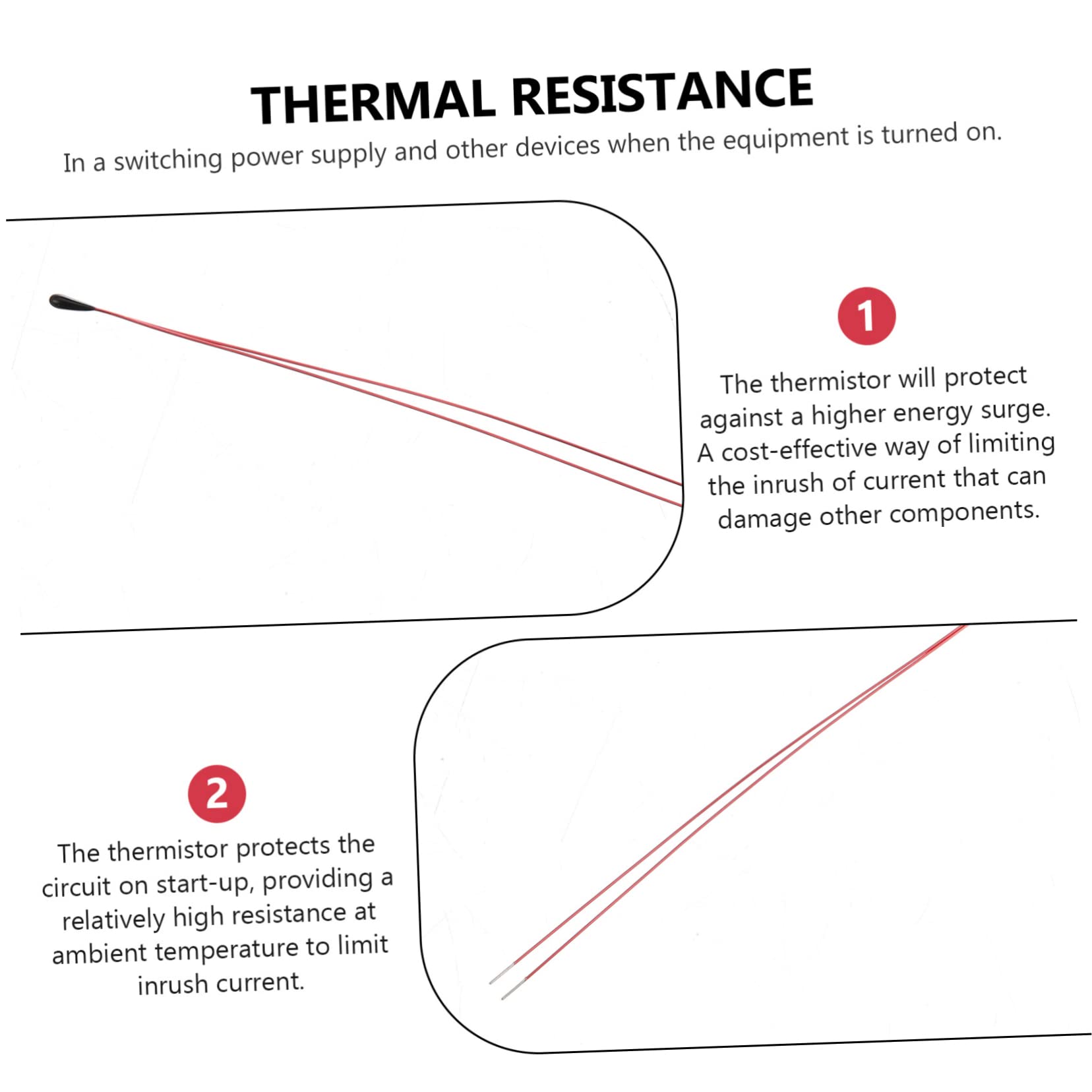 400stücke Thermistor Temperaturfühler Für Präzise Temperaturmessung Klimaanlagen Und Thermometern