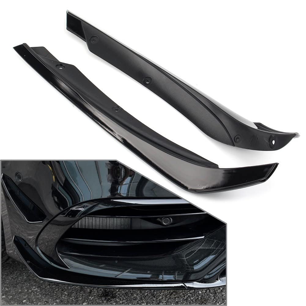 Per Mercedes Per Benz Classe A W176 A200 A45 AMG 2016 2017 2018 Auto Spoiler Per Labbro Anteriore Pinne Splitter Decorazione Trim MENSUNUBNM