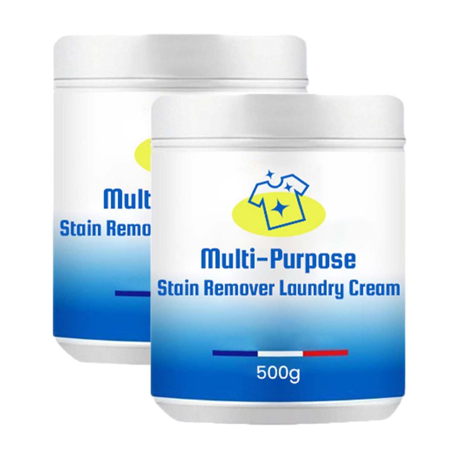 Crema smacchiante multiuso per bucato, detergente per macchie ostinate, detergente multiuso e smacchiatore per bucato, crema per la pulizia rapida delle macchie ostinate degli indumenti (2)
