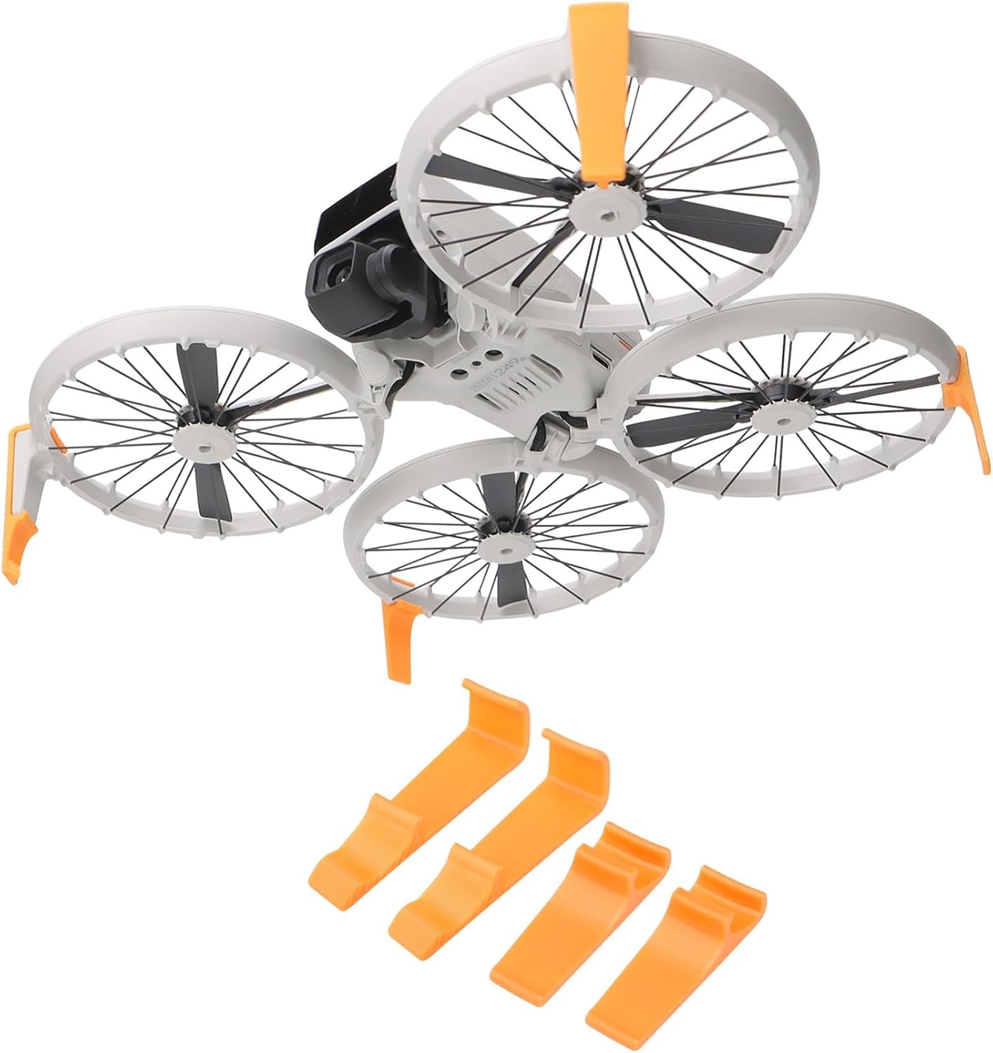 Landing Gear For DJI Flip Drone, Landing/Take Off Protection Urltra-Light 7g Heighten Leg Feet Quick Release Extended Kit Flip Aircraft Camera Drones Accessories