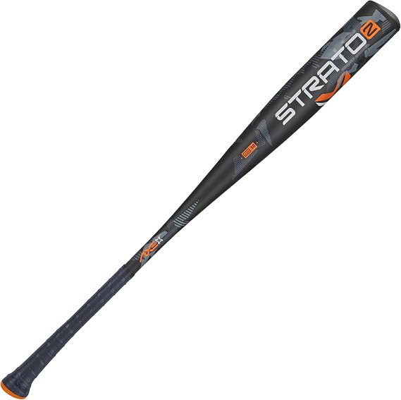 Axe | Strato 2 | BBCOR Baseball Bat | Drop -3 | 1-Piece Alloy | 2 5/8 Barrel | Navy/Orange