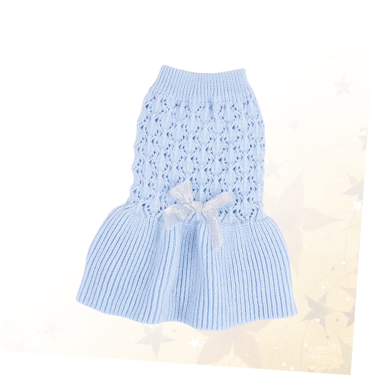 BESPORTBLE 3 Pezzi di Abbigliamento per Animali Domestici A Due Zampe Maglione per Animali Domestici Vestito Adorabile per Gatti Vestito in Lana per Cuccioli Maglione Primaverile per Animali