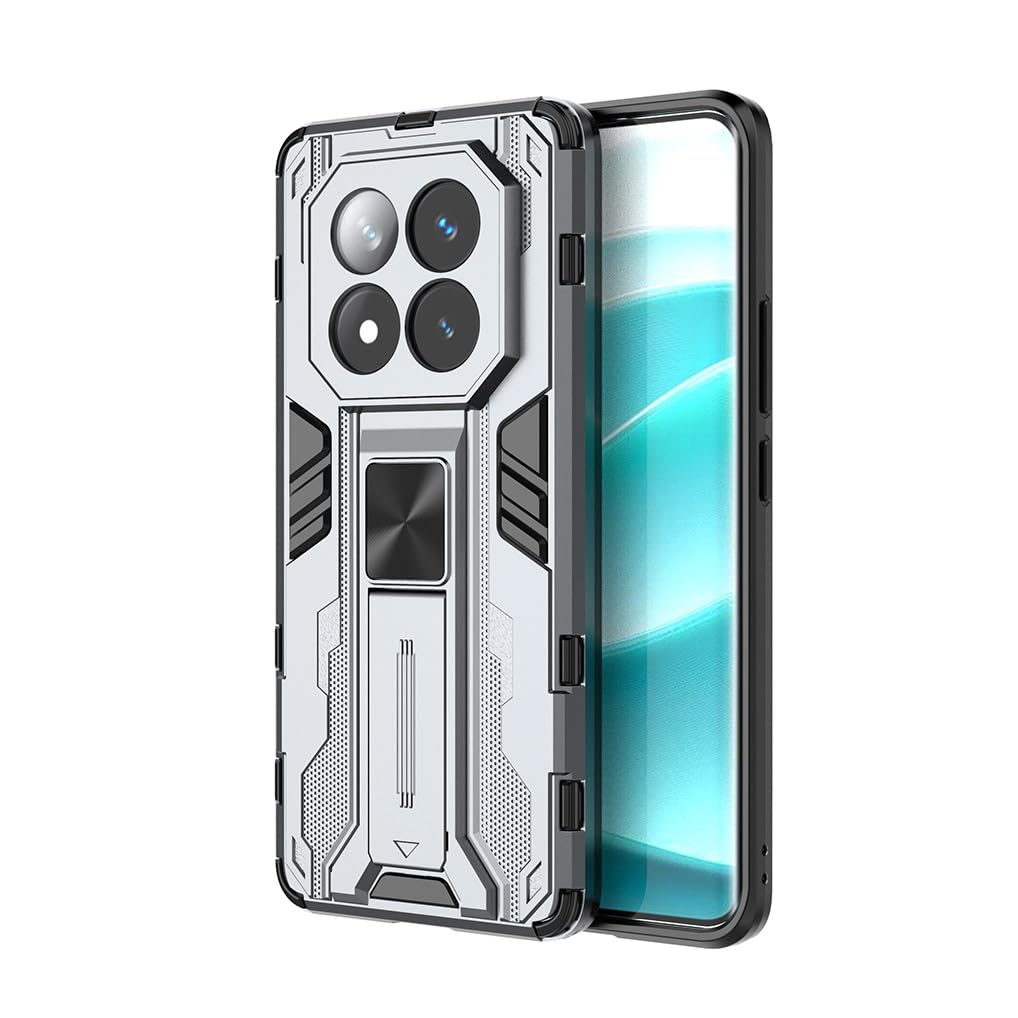 Yutwo Cover per Redmi Note 14 Pro 5G con cordino, cover per telefono trasparente antiurto a 360 gradi per Redmi Note 14 Pro 5G con collana, pad rimovibile e gancio custodia, blu