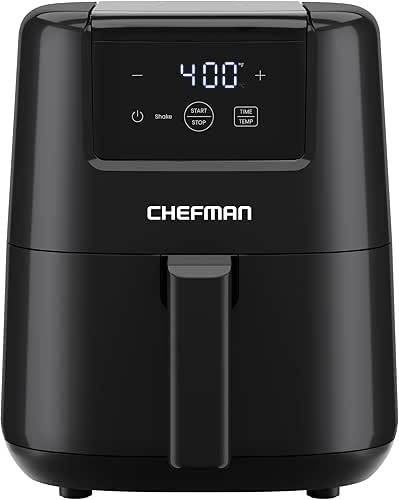 CHEFMAN 2 Qt Mini Air Fryer – Digital Space-Saving Compact