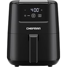 Instant Pot Vortex 2QT Mini Air Fryer,Small Air fryer that Crisps,Reheats,Bakes,Roasts for Quick Easy Meals, Includes over 100 In-App Recipes,is Dishwasher-Safe, from the Makers of Instant Pot, Black
