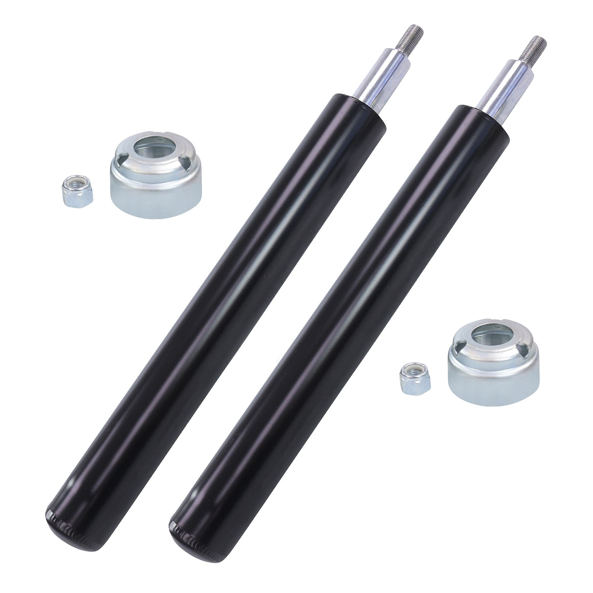 2x amortisseurs oléopneumatiques avant bi-tubes,