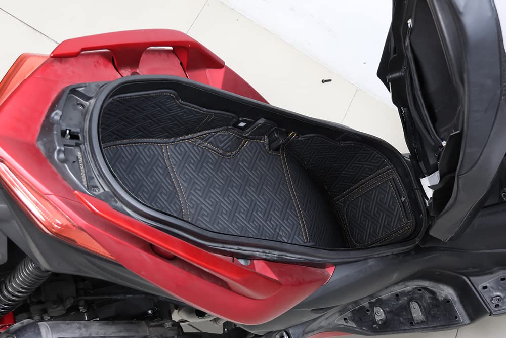 Genérico Medio Ambiente Almohadilla Compartimento Revestimiento protección Maletero de Motocicleta Alfombrilla de Caja de Almacenamiento para Yamaha Xmax 125 Xmax 250 Xmax 300 Xmax 400 Tricity 300