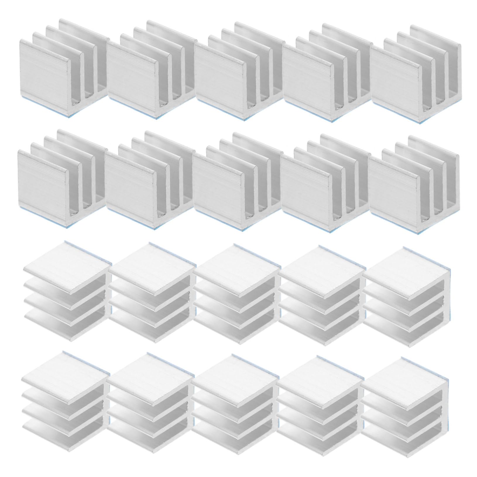 Zerodeko Multi-Function Heat Sink Adhesive Backing for Pc Router Smartphone DIY