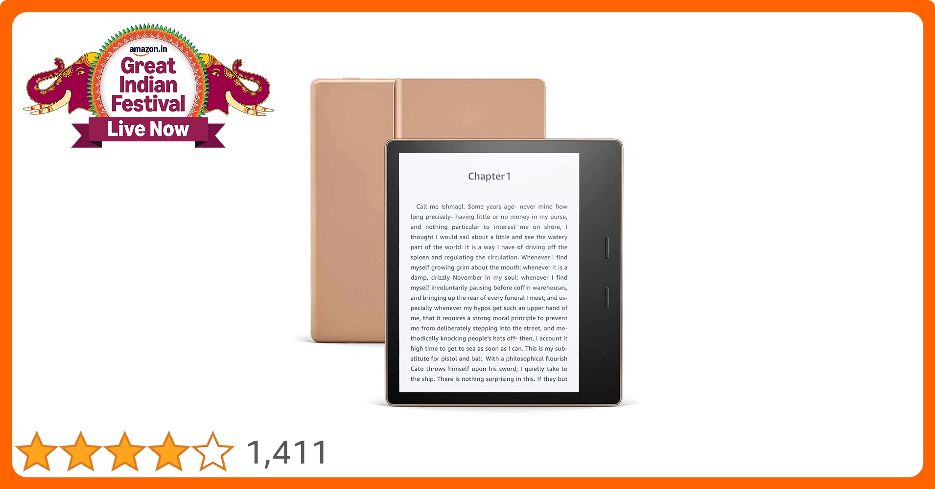 All-New Kindle Oasis (10th Gen) - Now with adjustable warm