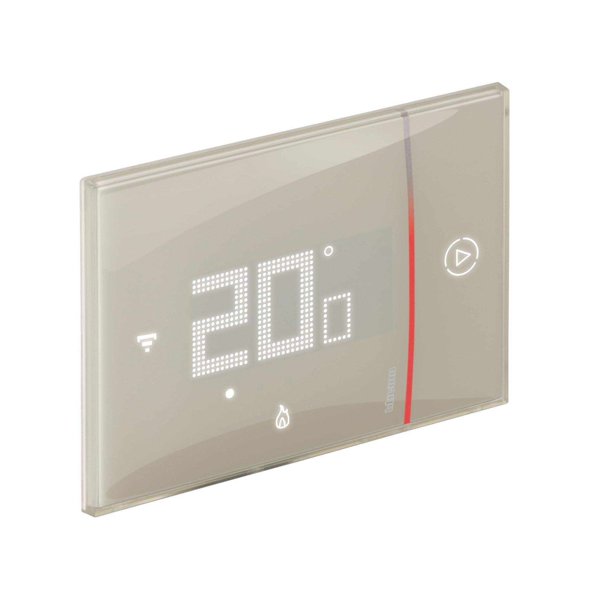 Bticino Termostato WiFi intelligente Smarther2 with Netatmo XM8002, Incasso, Sabbia - versione professionale