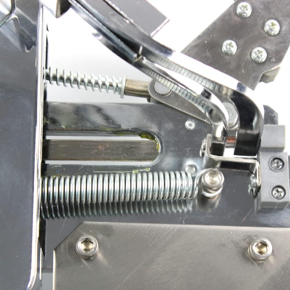 Clip per salsiccia industriale in acciaio inox, chiusura professionale, vite di regolazione per regolazione della pressione o intestino naturale, 4000 clip per salsicce con intestino sintetico