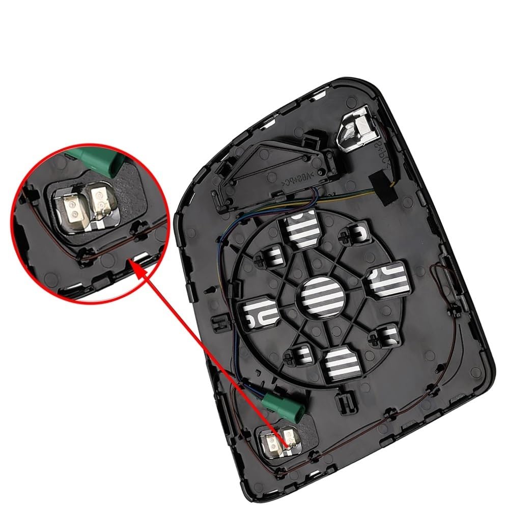 vetro retrovisore Per Toyota Per Sequoia 2008-2017 | Veicolo Specchietto retrovisore Con Elettrico Riscaldato 87906-0C031 87906-0C030(Right Passenger Side)