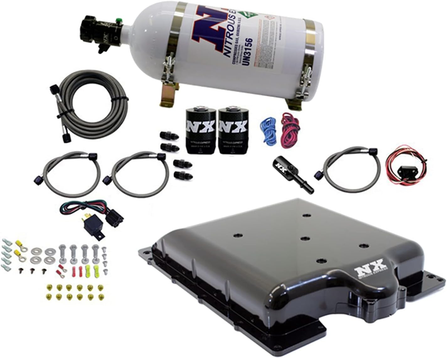 Nitrous Express 2097210 Hellcat Lid With Nitrous System (100400HP) W