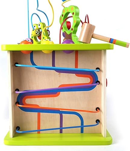 Miniatura 4 de Cubo de actividades para niños Hape bichos de ciudad madera