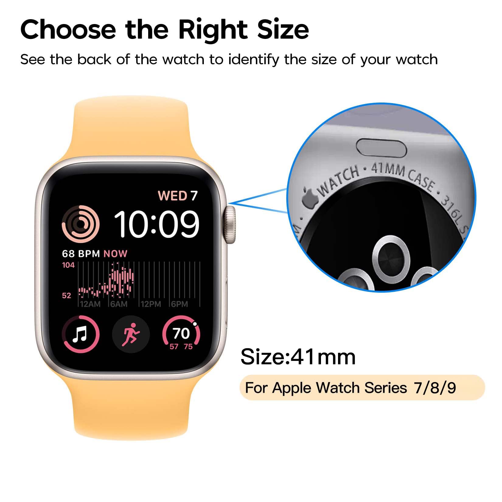 Amazon.co.jp: 【3枚入り・UVフィルム】apple watch Series 9/8/7 用 