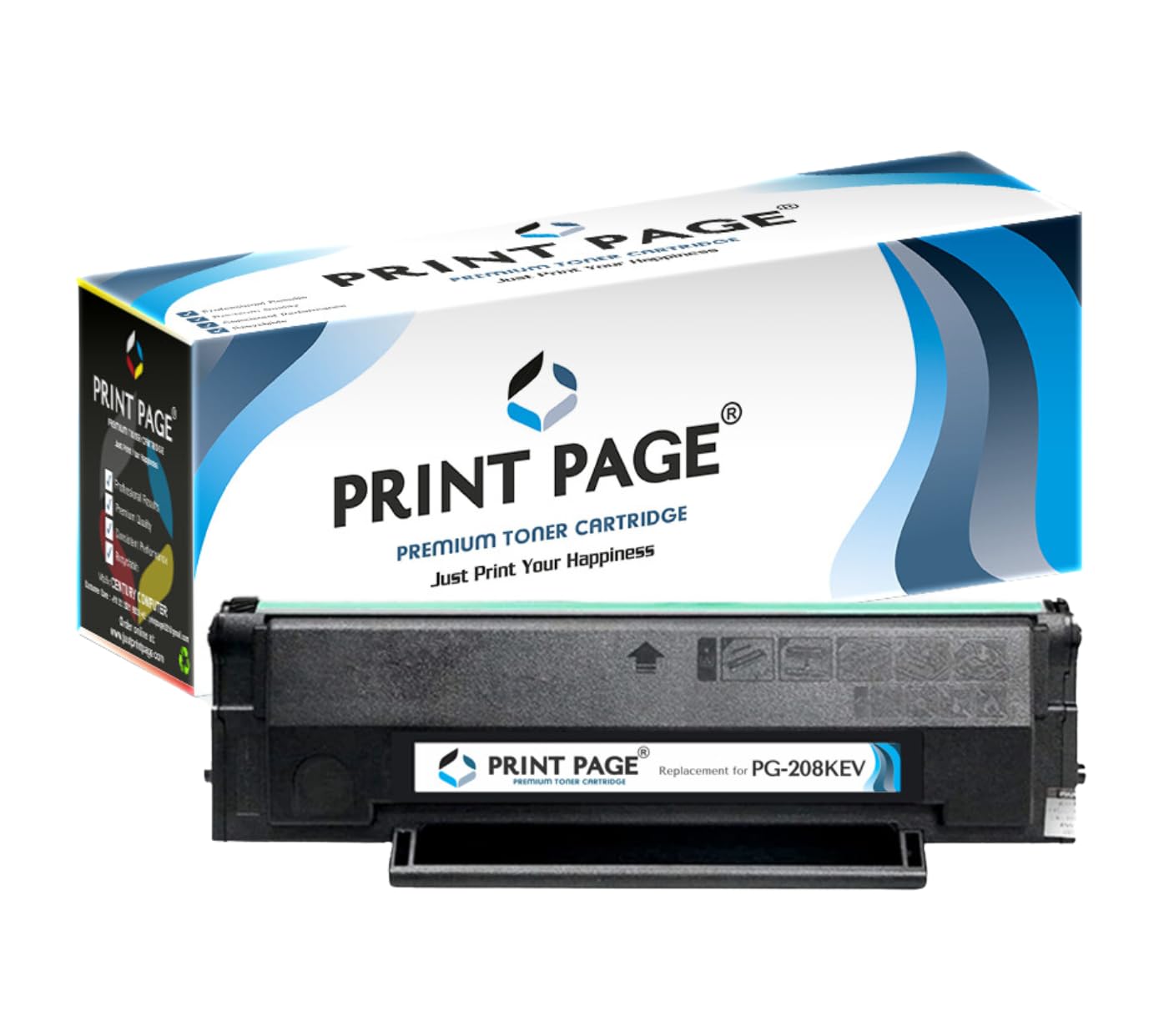 PG-208KEV Toner Cartridge Compatible for Printers P2210, P2518, P2518W, M6518, M6518NW, M6559NW (1 pcs)-image-34