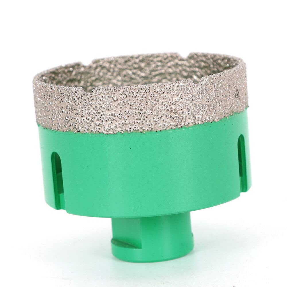 Set di seghe a tazza diamantate, 20/25/42/50/55/68 mm, set di seghe a tazza diamantate, M14, 6 punte diamantate per smerigliatrice angolare, gres porcellanato