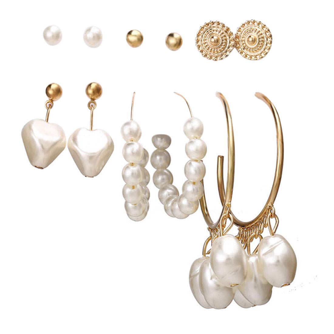 See full amazon price history chart for Jewels Galaxy Limited Edition Set of 6 Gold Plated Stud & Drop Earrings With a Layered Necklace (JG-PC-ER-178) Jewels Galaxy Limited Edition Set of 6 Gold Plated Stud & Drop Earrings With a Layered Necklace (JG-PC-ER-178) (B08SW3GXDT) Amazon Price History, Amazon Price Tracker