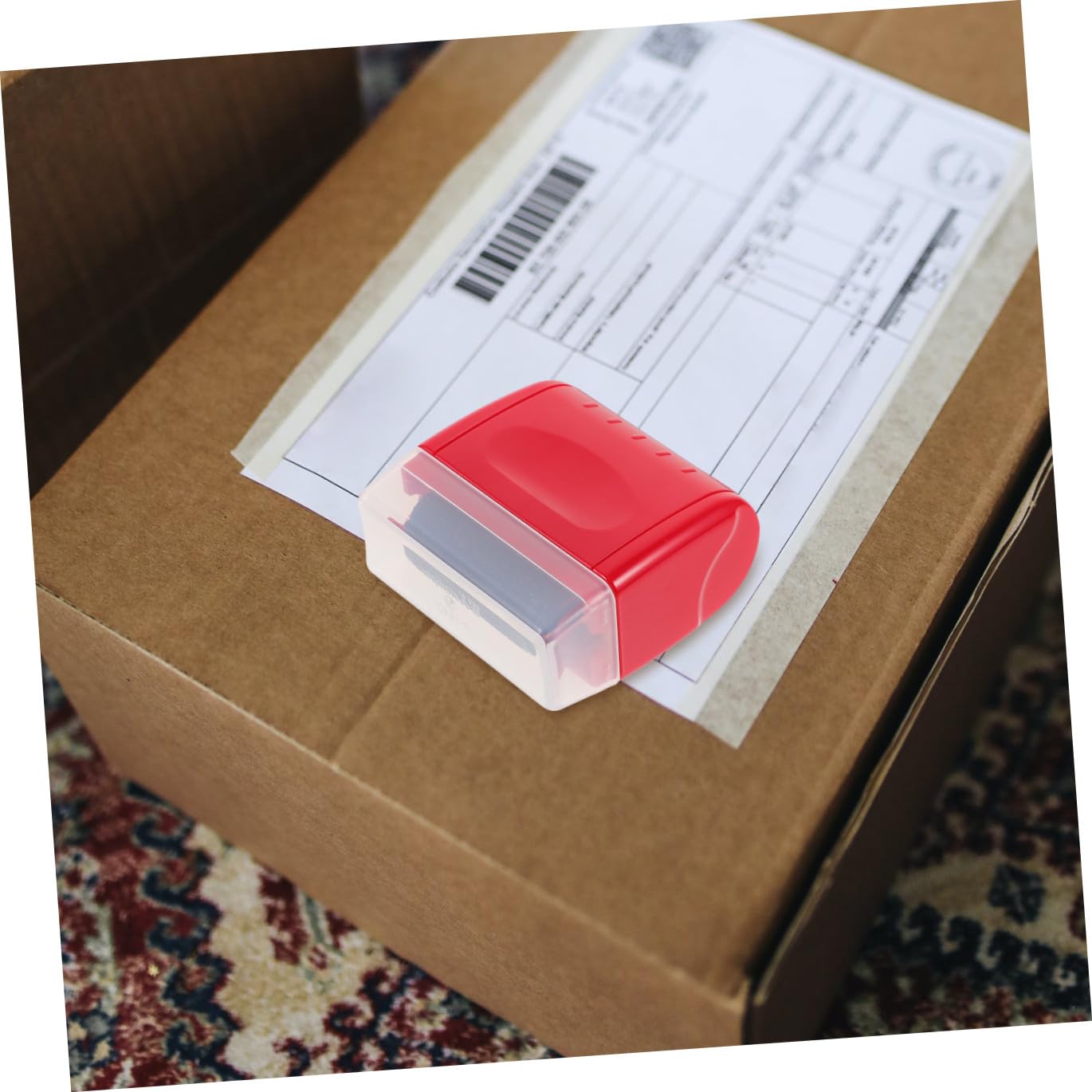 SHINEOFI 5piezas Sello De Privacidad Multifuncional Roller Sello De Protección De Identidad Compacto Para Documentos Personales y Facturas