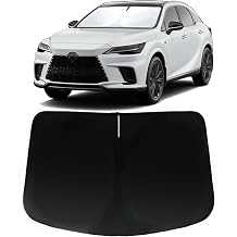 Windshield Sunshade for Lexus RX 2010-2015 2023-2024 RX350/RX350h/RX450h/RX500h Car Front Window Sunshade with 240T Sun Visor Protector UV Block Heat Sunshield Accessories