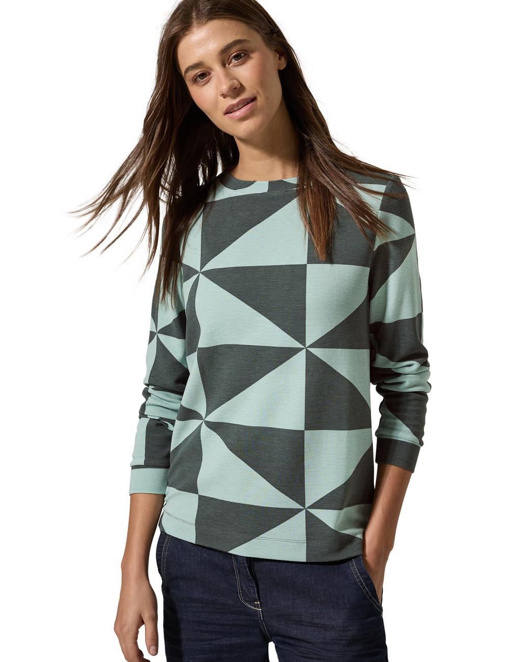 T-shirt Ottoman Cecil femme à motif imprimé géométrique - 6