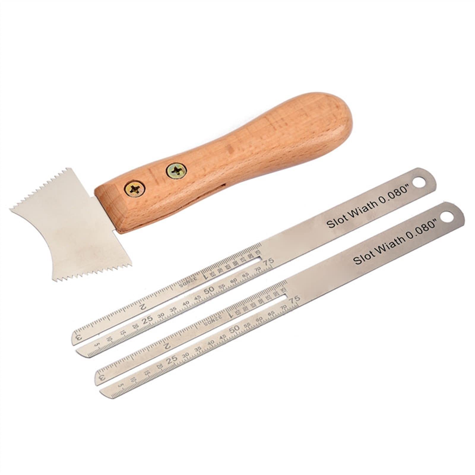 TSTS Guitare Fret Fil Rainure Protecteur Règle Touche Remplacer L'ensemble D'outils Protéger La Touche Remplacer L'ensemble D'outils Outils de Lutherie Guitare