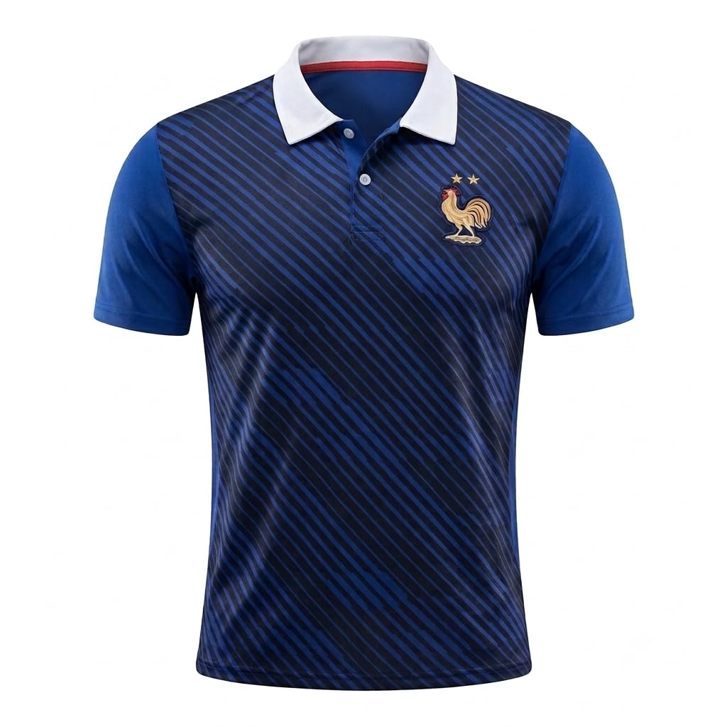 France Football Jersey for Men Women Kids | Blue Fan Sports T-Shirt-picture-34