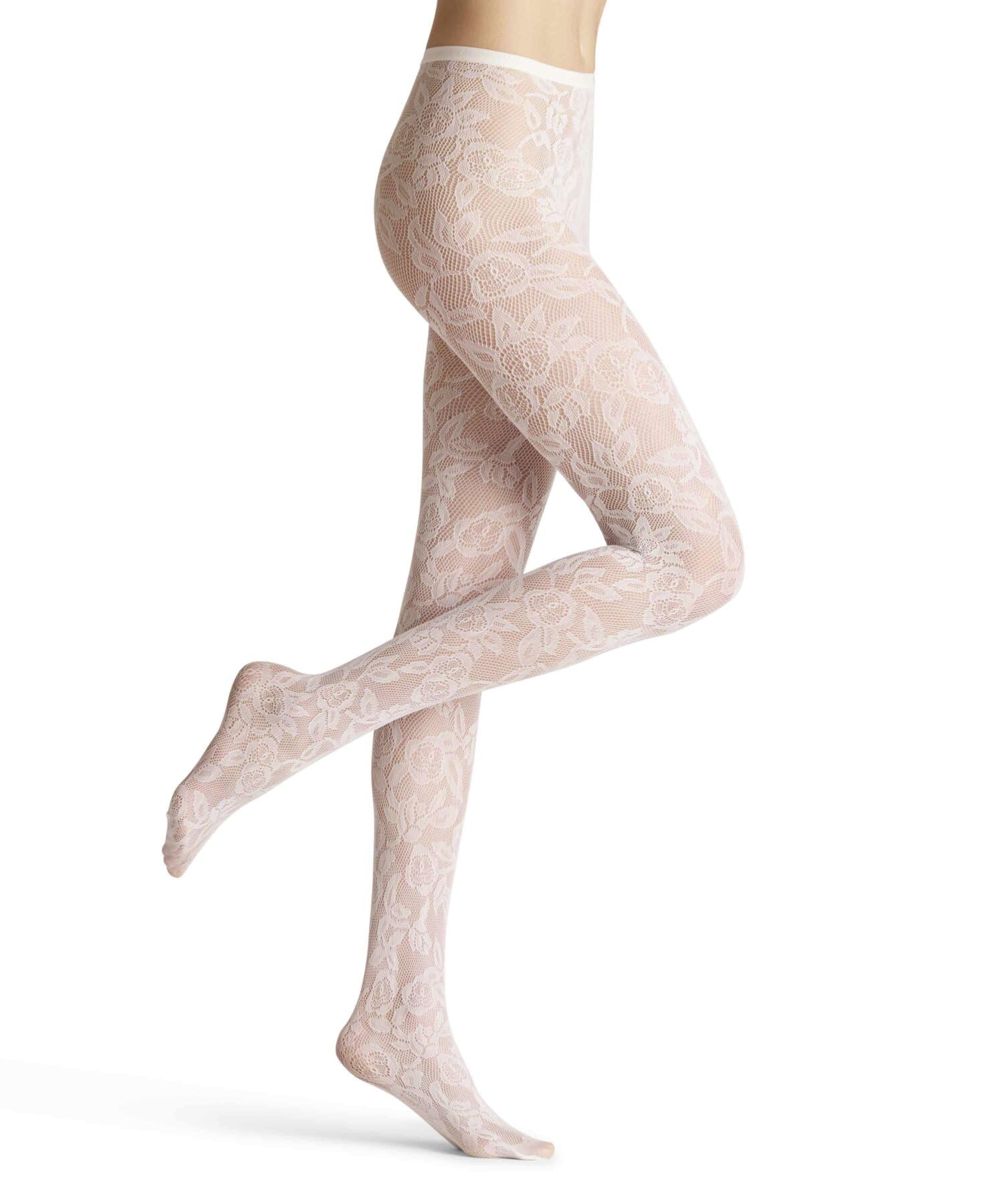 FALKE x Kaviar Gauche Strumpfhose | mit femininer Spitzenoptik