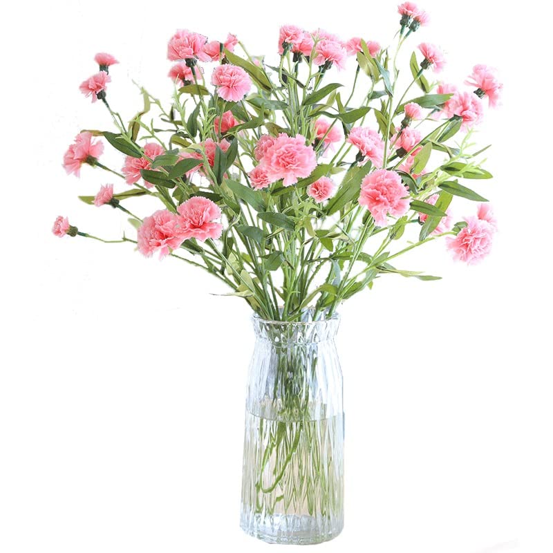 Ramo Decorativo de Flores Secas de Claveles Artificiales miniatura 2