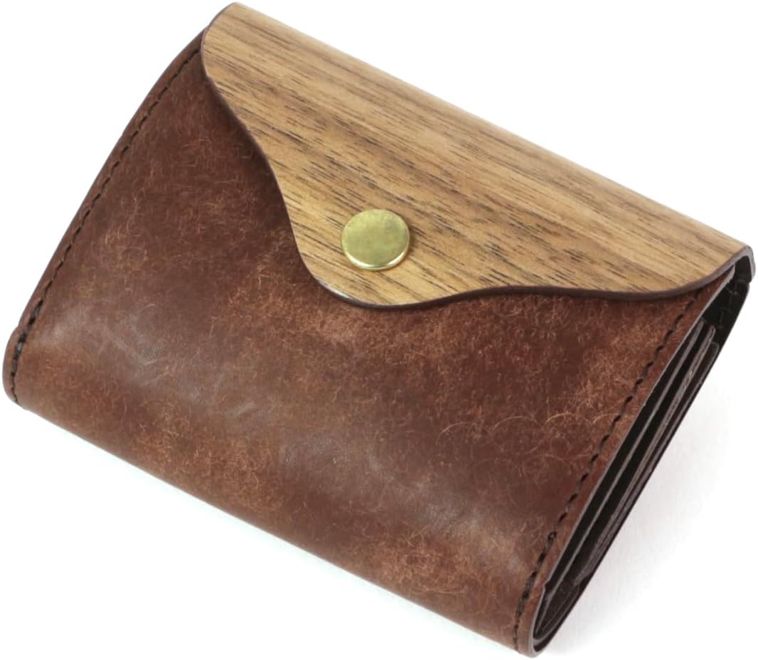 小物 VARCO REAL WOOD palm wallet Amazon.co.jp: [VARCO REAL WOOD] Palm Wallet, Compact, Mini
