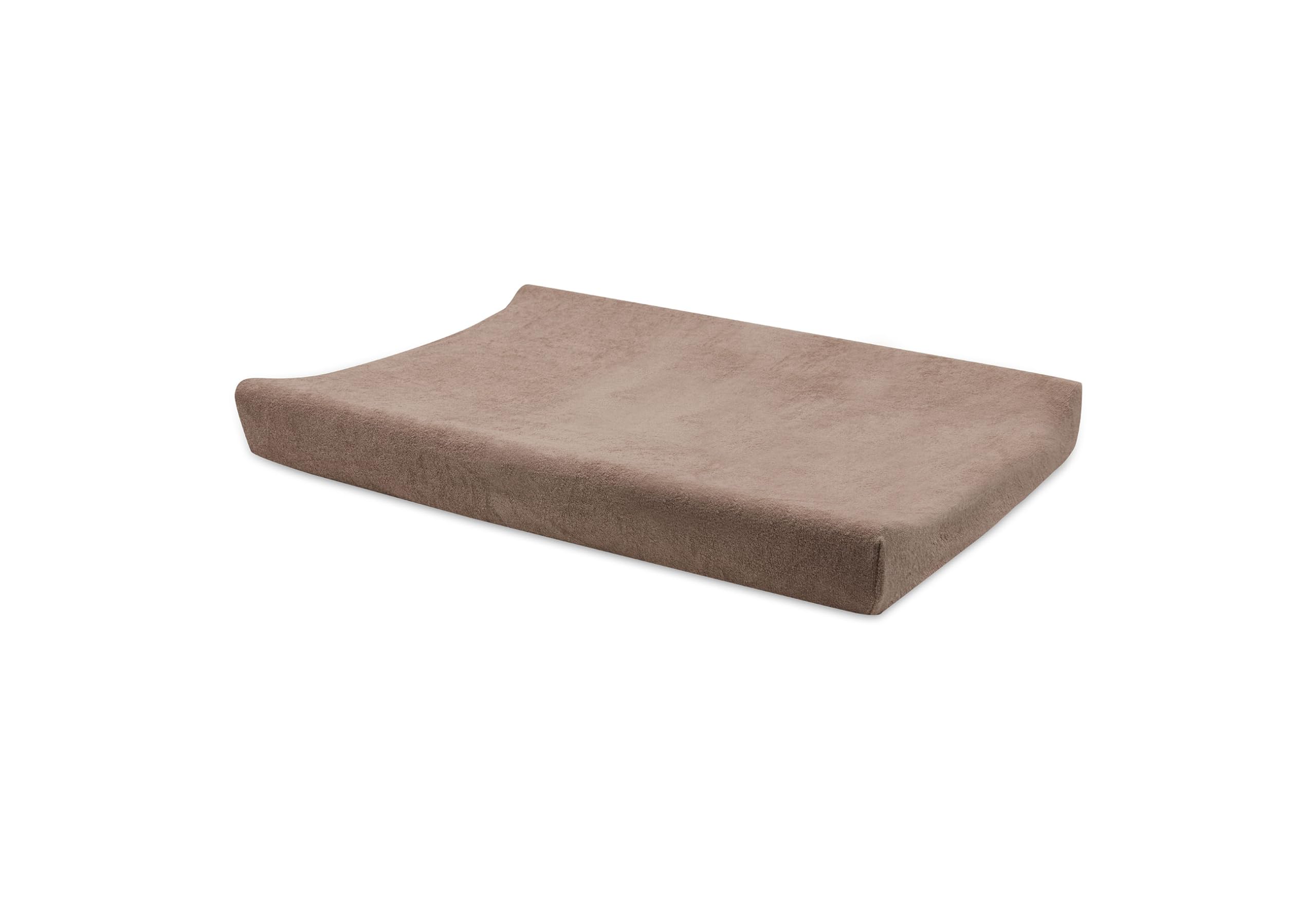 Jollein Terry Changing Mat Cover – Milky Coffee – 50x70cm – 85% Cotton, 15% Polyester – Oeko-TEX Certified – Changing Pad Cover