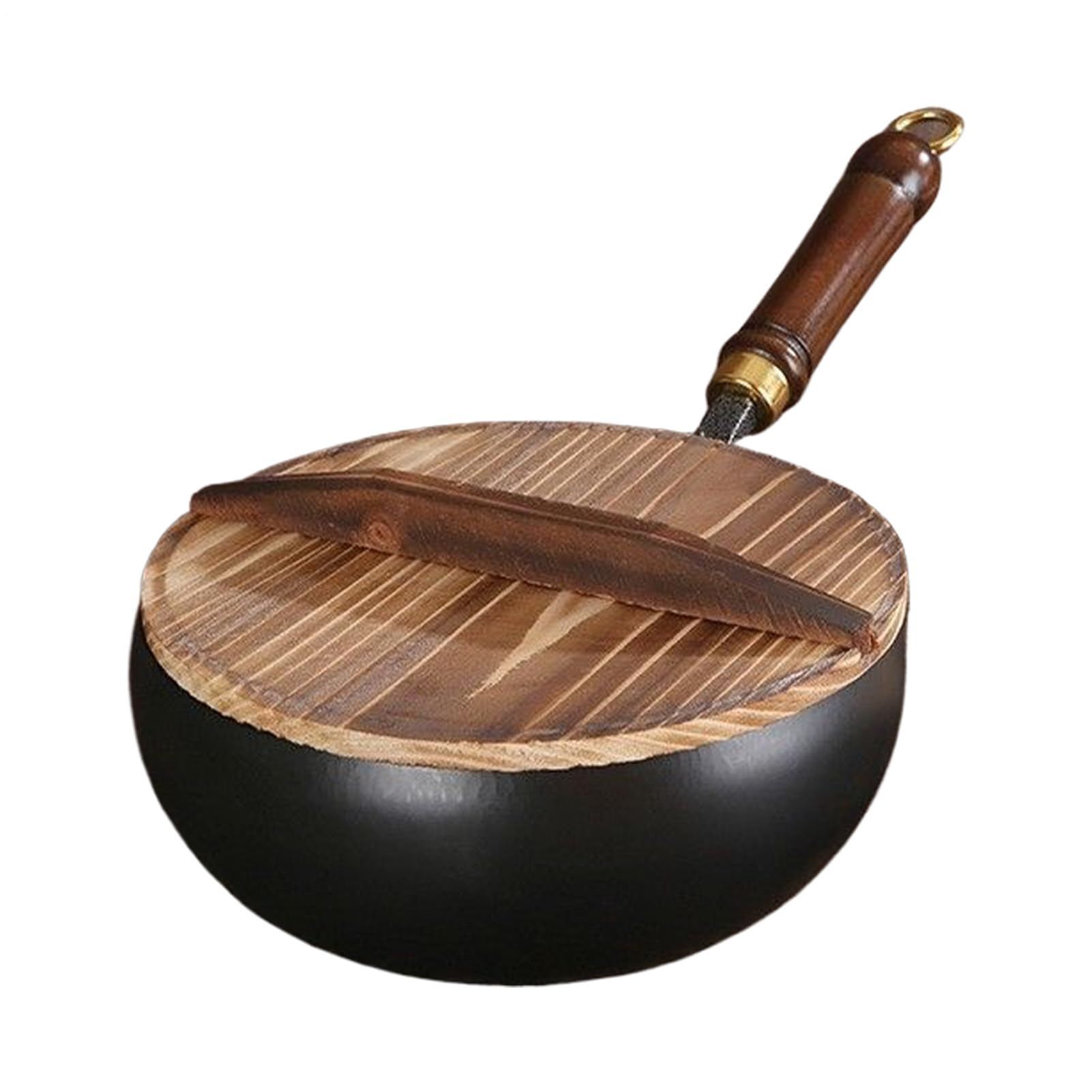 Poêle à friture réutilisable et sûre pour saisir et fumer les plats